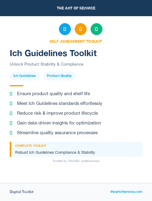 Ich Guidelines Toolkit