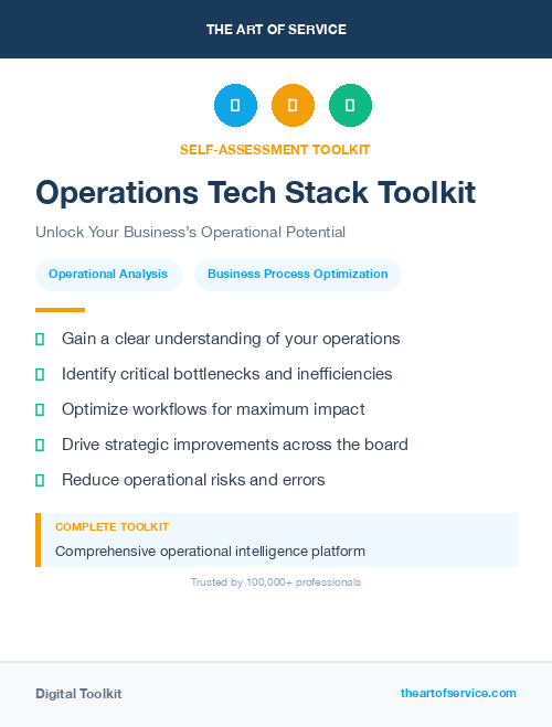 Operations Tech Stack Toolkit