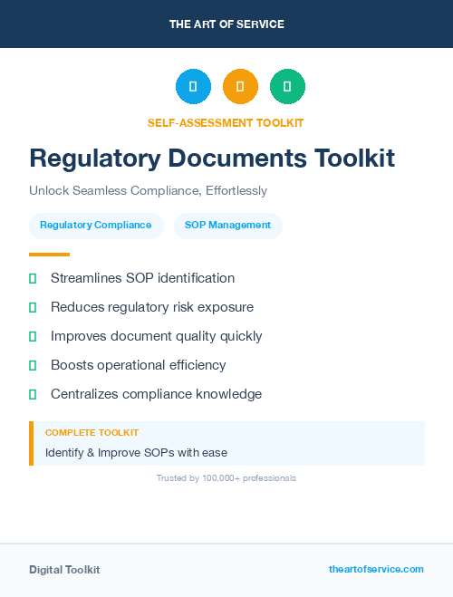 Regulatory Documents Toolkit