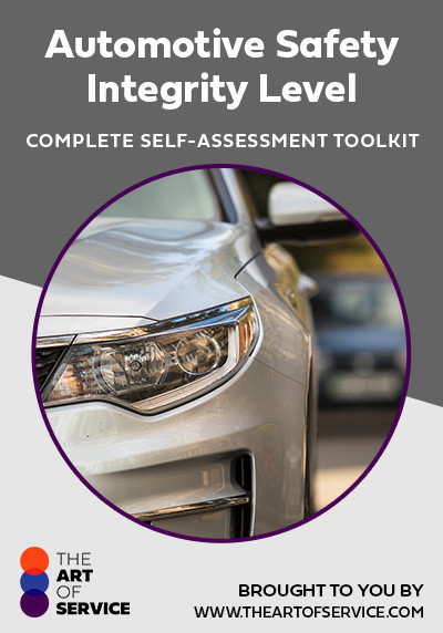 Automotive Safety Integrity Level Toolkit
