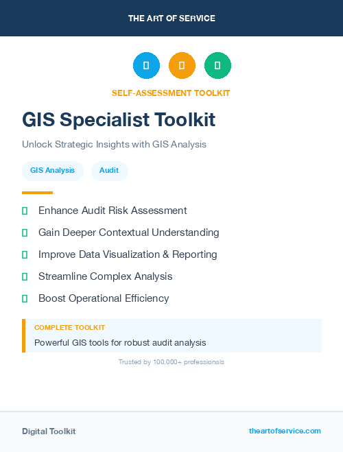 GIS Specialist Toolkit