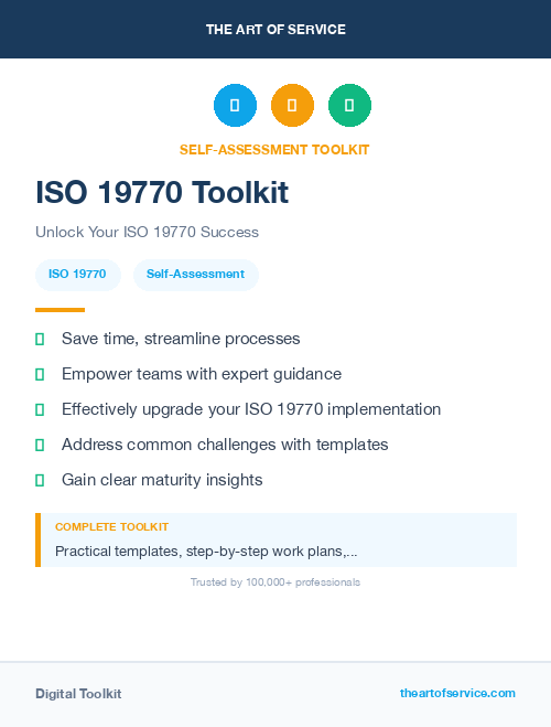 ISO 19770 Toolkit