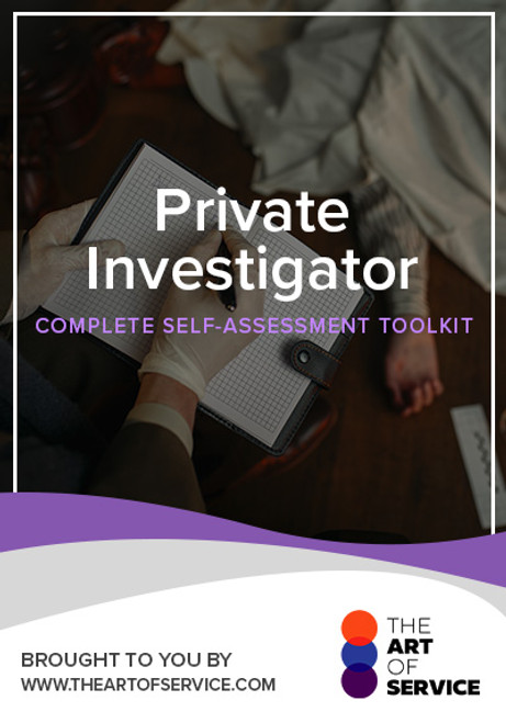 Private Investigator Toolkit
