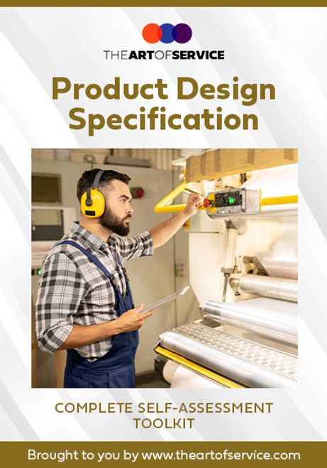 Product Design Specification Toolkit