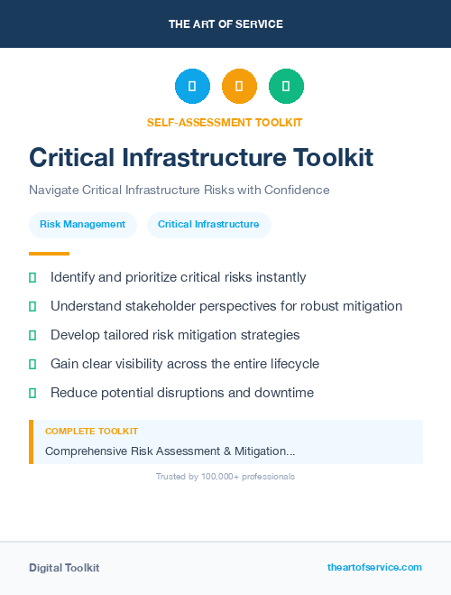 Critical Infrastructure Toolkit
