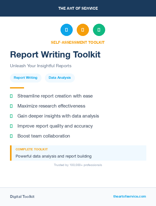 Report Writing Toolkit