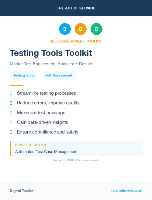 Testing Tools Toolkit