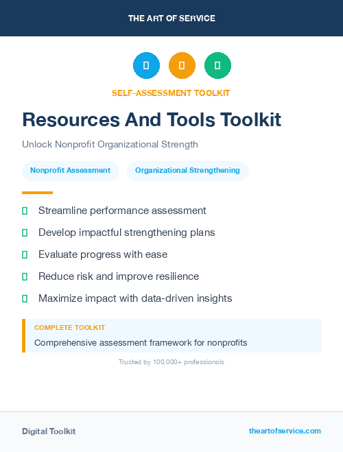 Resources And Tools Toolkit
