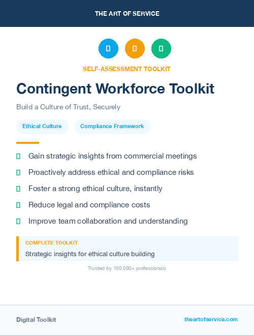 Contingent Workforce Toolkit