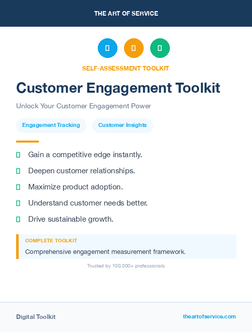 Customer Engagement Toolkit