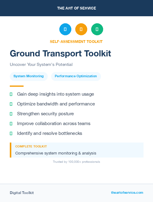 Ground Transport Toolkit
