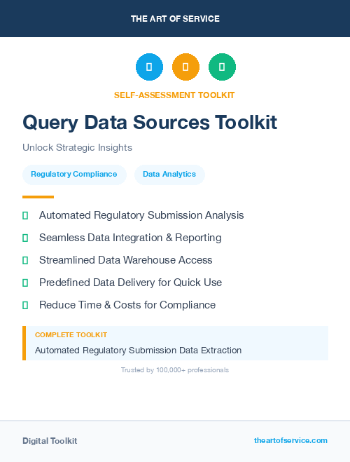 Query Data Sources Toolkit