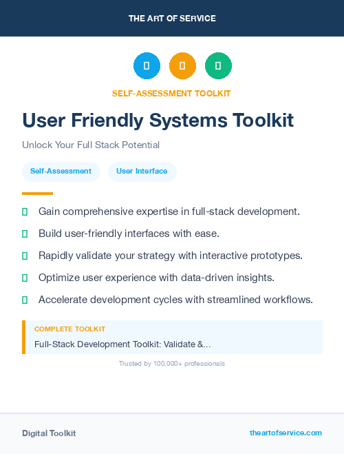 User Friendly Systems Toolkit