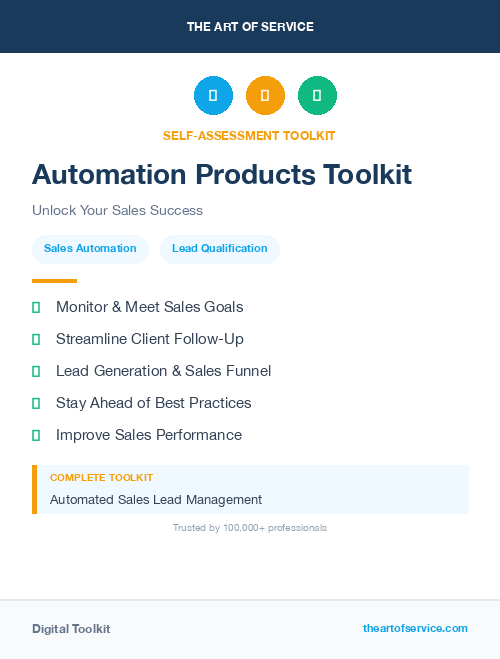 Automation Products Toolkit