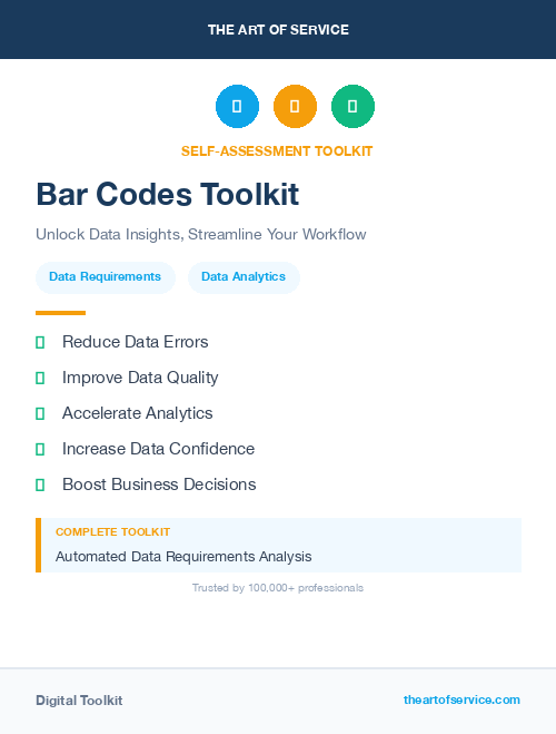 Bar Codes Toolkit