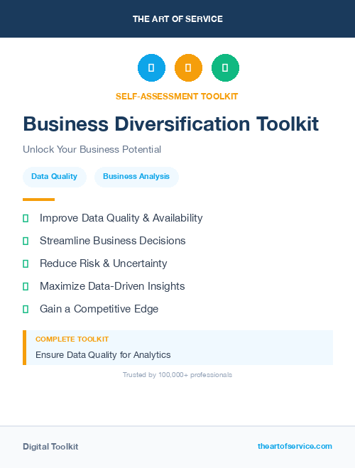 Business Diversification Toolkit