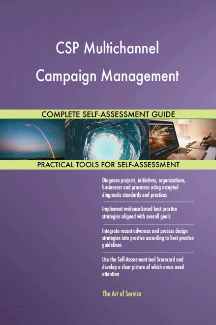 CSP Multichannel Campaign Management Toolkit