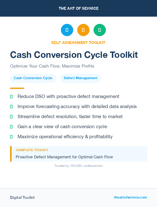 Cash Conversion Cycle Toolkit
