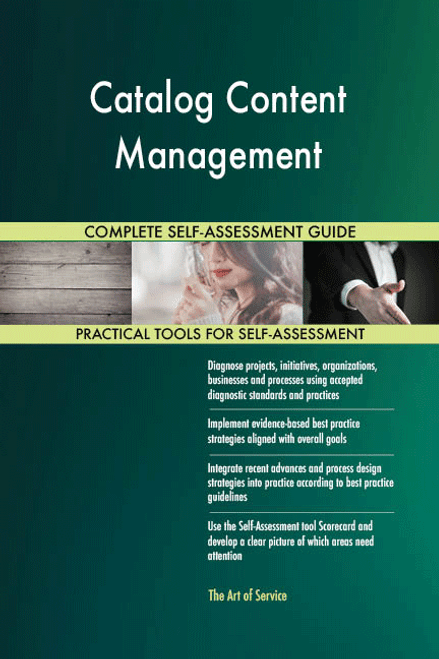 Catalog Content Management Toolkit