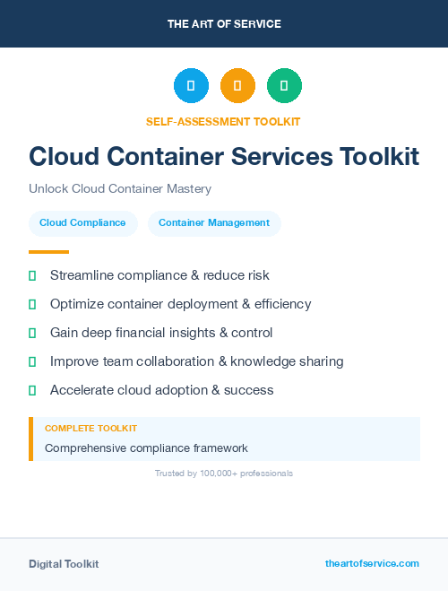 Cloud Container Services Toolkit