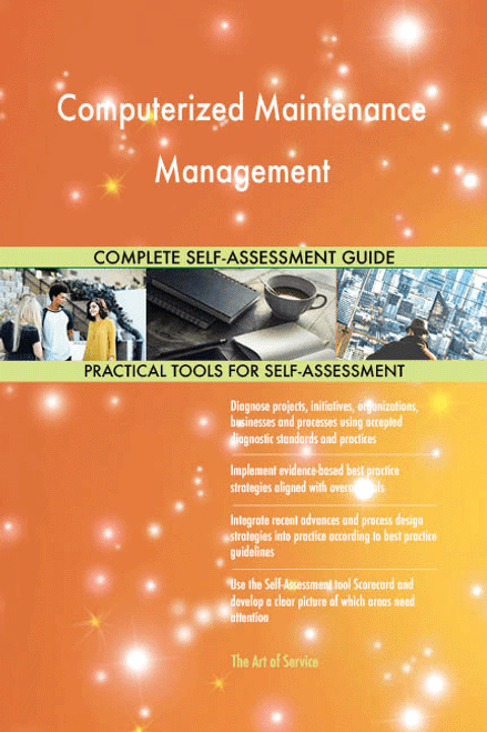 Computerized Maintenance Management Toolkit