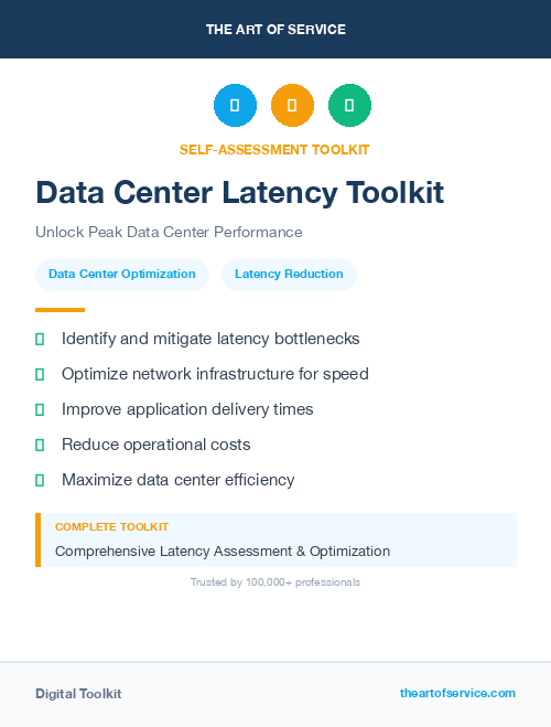Data Center Latency Toolkit