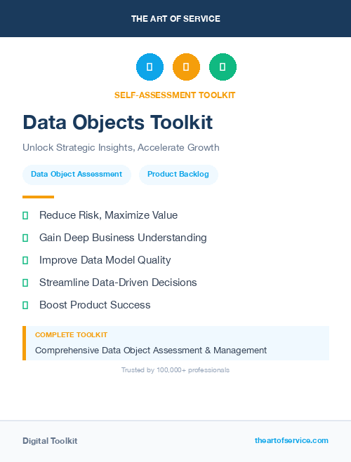 Data Objects Toolkit