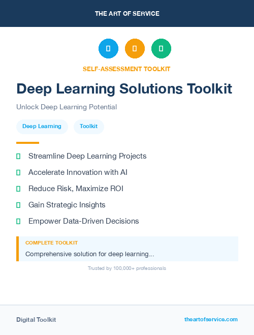 Deep Learning Solutions Toolkit
