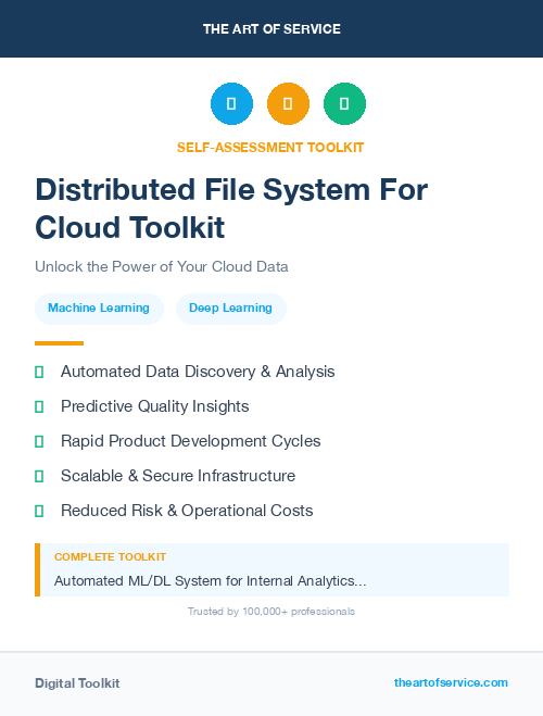 Distributed File System For Cloud Toolkit