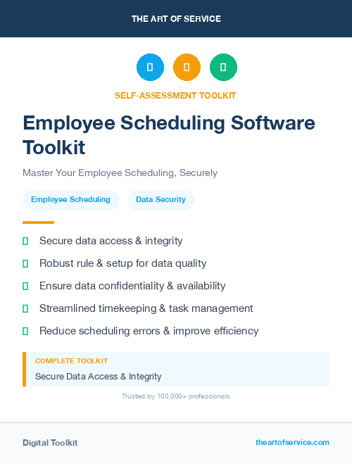 Employee Scheduling Software Toolkit