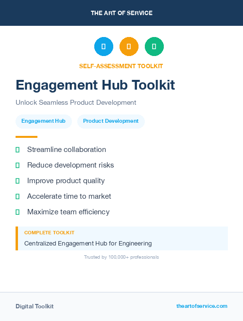 Engagement Hub Toolkit