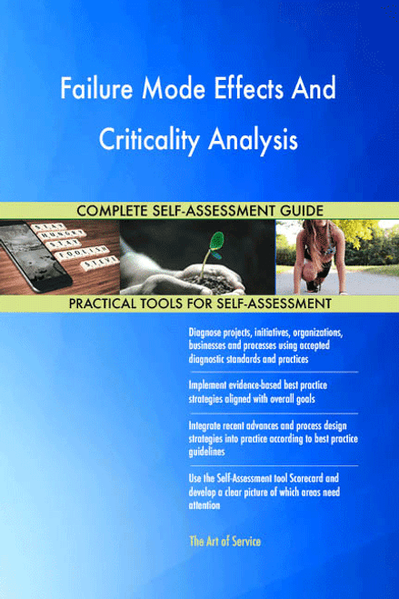 Failure Mode Effects And Criticality Analysis Toolkit