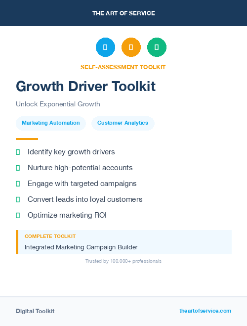 Growth Driver Toolkit