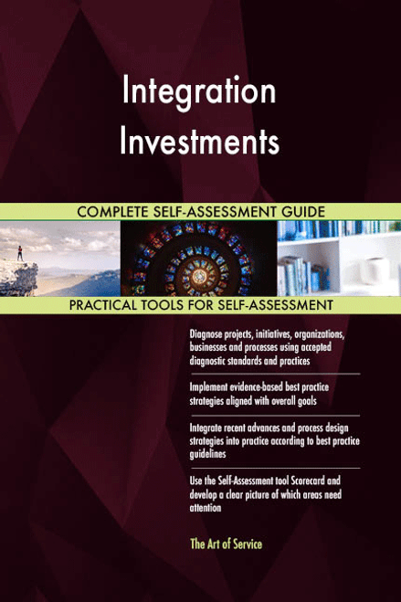 Integration Investments Toolkit Integration Investments Toolkit