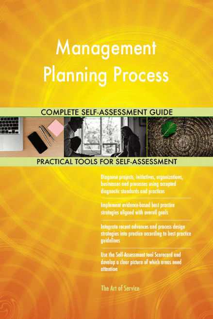 Management Planning Process Toolkit