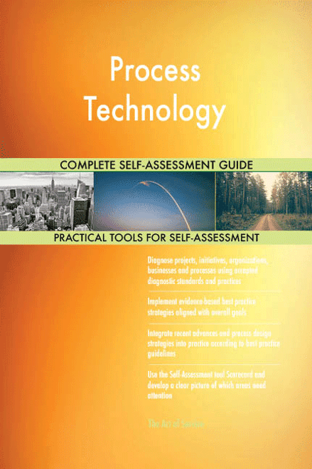 Process Technology Toolkit