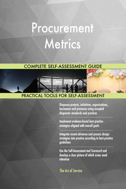 Procurement Metrics Toolkit