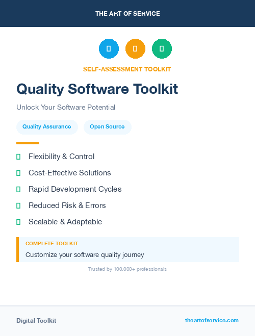 Quality Software Toolkit