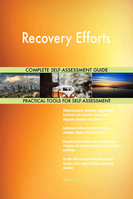 Recovery Efforts Toolkit