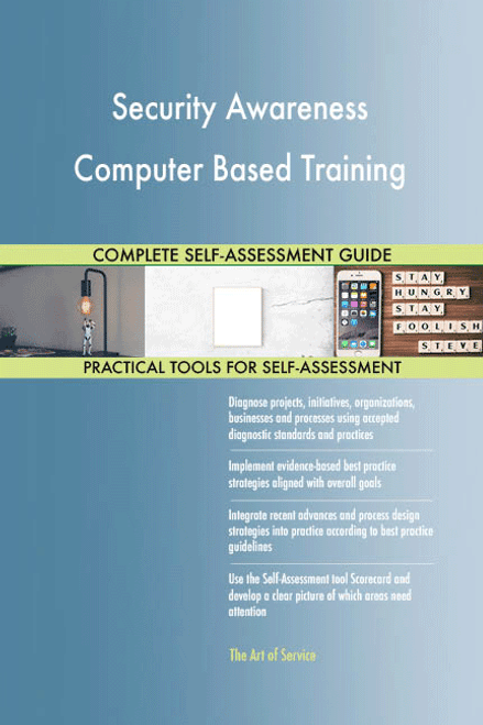 Security Awareness Computer Based Training Toolkit