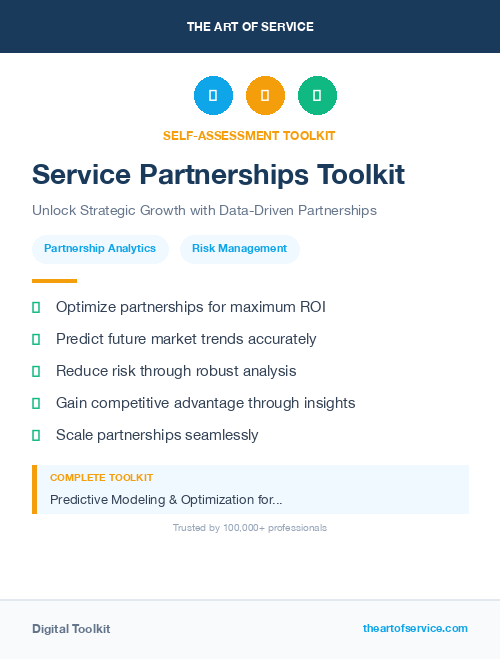 Service Partnerships Toolkit