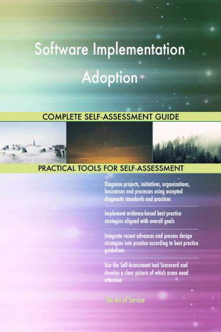 Software Implementation Adoption Toolkit