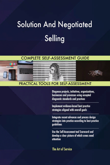 Solution And Negotiated Selling Toolkit