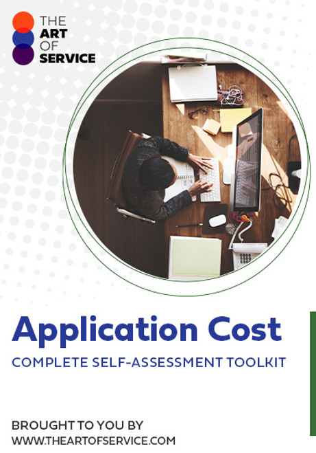 Application Cost Toolkit