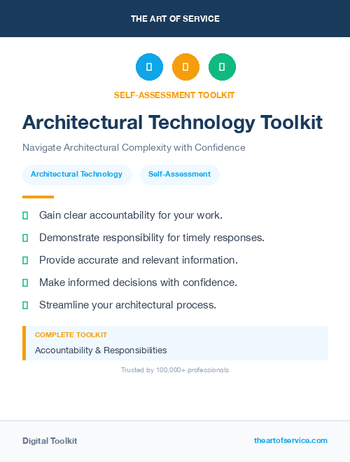 Architectural Technology Toolkit