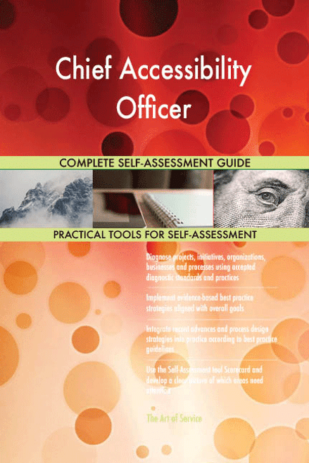 Chief Accessibility Officer Toolkit