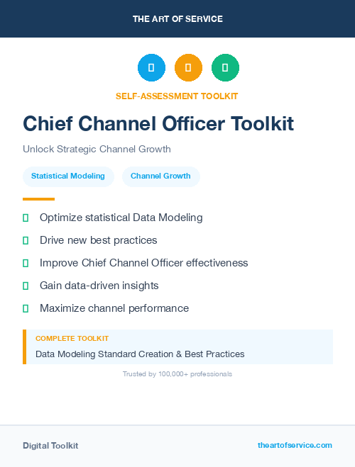 Chief Channel Officer Toolkit