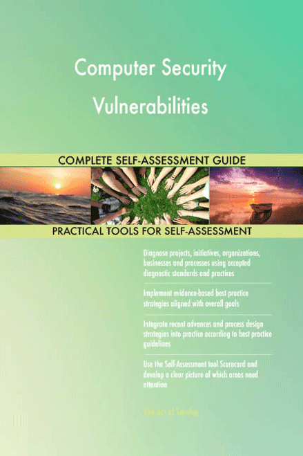 Computer Security Vulnerabilities Toolkit