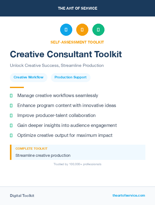 Creative Consultant Toolkit