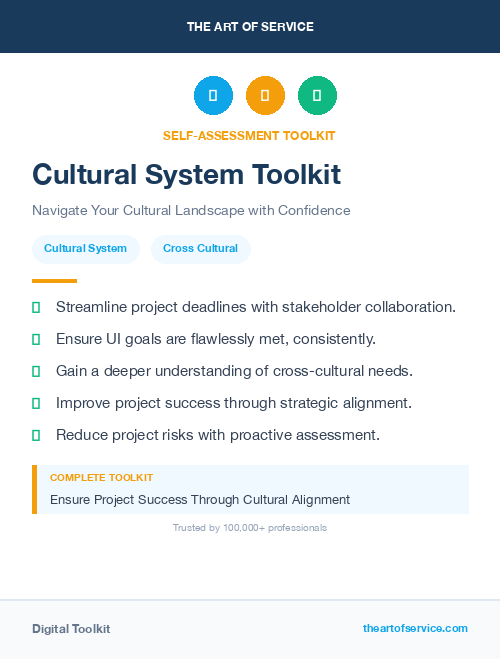 Cultural System Toolkit